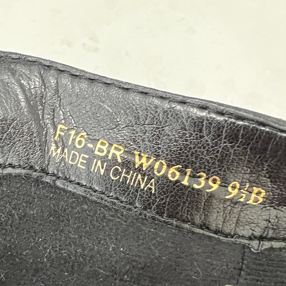 Cole Haan Black Leather Nubuck Boots - Picture 7 of 10